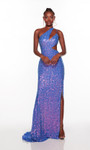 Alyce Paris 61393 Sequins One Shoulder Sleeveless Prom Dress