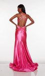 Alyce Paris 61437 Stretch Satin V-Neck Sleeveless Prom Dress