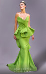 MNM Couture 2647 Sweetheart Neck Sleeveless Crepe Long Dress