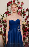 MNM Couture N0481 Chiffon Sweetheart Neck Strapless Dress