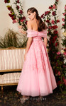 MNM Couture N0498 Sequin Tulle Sweetheart Neck A-Line Dress