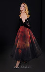 MNM Couture N0517 Velvet Strapless Sweetheart Neck Dress