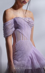 MNM Couture G1282 Tulle Off Shoulder Strapless Long Dress