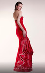 MNM Couture G1407 Crepe Sweetheart Neck Strapless Long Dress