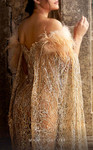 MNM Couture K3945 Embroidery Beaded Sweetheart Neck Dress