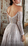 MNM Couture K3950 Beaded Sweetheart Neck Off Shoulder Dress