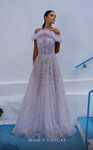MNM Couture K4005 Beaded Off Shoulder Strapless Long Dress