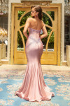 Portia and Scarlett PS22242 Lycra V-Neck Strapless Long Gown