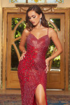 Portia and Scarlett PS22431C V-Neck Sleeveless Long Gown