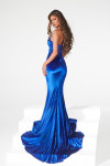 Portia and Scarlett PS22565 Velvet Sweetheart Neck Long Gown