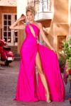 Portia and Scarlett PS23369 Lycra One Shoulder Fitted Gown