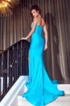 Portia and Scarlett PS23392 Lycra Sweetheart Neck Long Gown