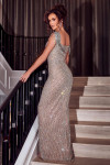 Portia and Scarlett PS23710C Beaded Sweetheart Neck Gown