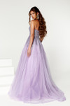Portia and Scarlett PS23958 Tulle Beaded Strapless Long Gown