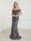 House of Wu 17031 Sequins Off Shoulder Sweetheart Neck Dress
