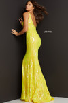 Jovani 3263 Sleeveless Illusion Neck Fitted Short Dress