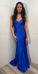 Jovani 23010 Sleeveless V-Neck Fitted Floor Length Dress