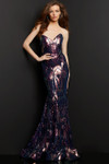 Jovani 05100 Sweetheart Neck Sleeveless Fitted Short Dress