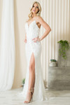 Amelia Couture 5020 Jersey Sequins Sleeveless Long Dress