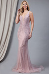Amelia Couture 2103 Embellishments Sleeveless Long Dress