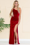 Amelia Couture 6118 Ayesmatrick Neck Sleeveless Long Dress