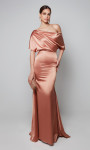 Alyce Paris 27560 Off The Shoulder Fit N Flare Long Dress