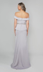 Alyce Paris 27610 Off Shoulder Straight Long Formal Dress