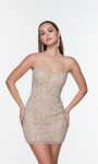 Alyce Paris 4509 Square Neckline Straight Short Formal Dress