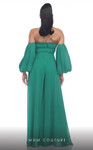 MNM Couture R07509 Off Shoulder Neck Long Evening Dress