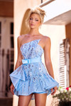 Portia and Scarlett PS23164 Beaded Strapless Short Dress