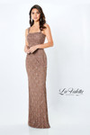 La Valetta by Mon Cheri LV22102 Tulle Strapless Long Dress