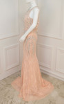 MNM Couture F00316 Embellished Beaded Sleeveless Long Dress