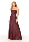 Morilee Bridesmaid 21804 Caviar Mesh Strapless A-Line Dress