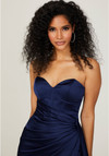 Morilee Bridesmaid 21791 Silky Satin Strapless Long Dress