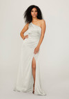 Morilee Bridesmaids 21795 Silky Satin One Shoulder Dress