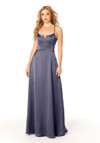 Morilee Bridesmaid 21806 Silky Satin Scoop Neck Long Dress
