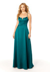 Morilee Bridesmaid 21806 Silky Satin Scoop Neck Long Dress