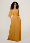 Morilee Bridesmaid 21792 Chiffon V-neck 3/4 Sleeves Dress