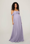 Morilee Bridesmaid 14103 Off Shoulder Maternity Long Dress