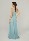 Morilee Bridesmaids 21758 Chiffon Asymmetric Neck Long Dress