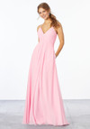 Morilee Bridesmaid 21658 Chiffon Sleeveless V-neck Dress