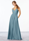 Morilee Bridesmaid 21658 Chiffon Sleeveless V-neck Dress