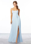 Morilee Bridesmaid 21668 Chiffon Sleeveless Sheath Dress