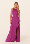 Morilee Bridesmaid 21826 Chiffon Jewel High Neck Long Dress