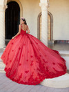 House of Wu 26064 Lace Tulle Spaghetti Strap Long Ballgown