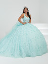House of Wu 26062 Lace Tulle Spaghetti Strap Long Ballgown