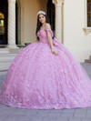 House of Wu 26062 Lace Tulle Spaghetti Strap Long Ballgown