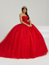 House of Wu 56480 Glitter Tulle Sweetheart Neck Ballgown