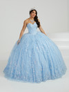 House of Wu 56477 Lace Tulle Sweetheart Neck Long Ballgown