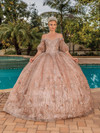 Dancing Queen 1877 Off Shoulder Sweetheart Neck Long Dress
